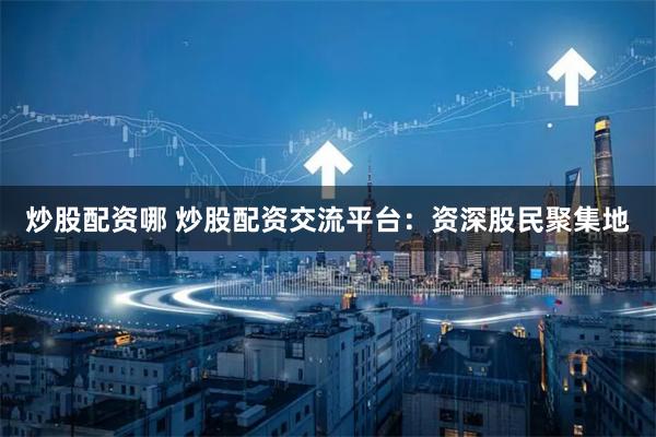 炒股配资哪 炒股配资交流平台：资深股民聚集地